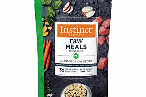 Instinct Freeze Dried Raw Meals Grain Free Recipe Dog Food