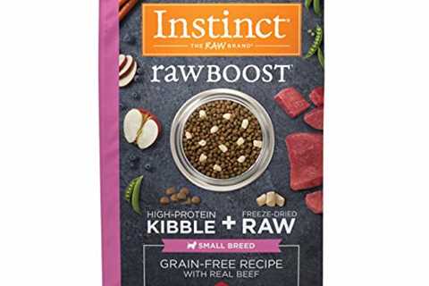 Instinct Raw Boost Small Breed Dry Dog Food, Grain Free High Protein Kibble + Natural Freeze Dried..