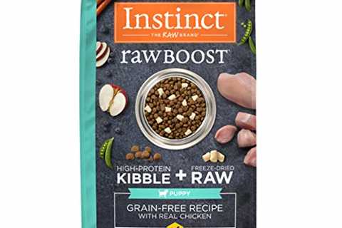 Instinct Raw Boost Grain Free Puppy Food, Natural High Protein Kibble + Freeze Dried Raw Dry Puppy..