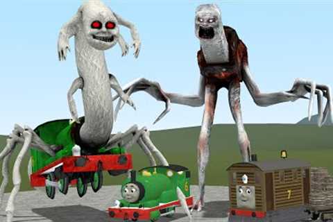 NEW CURSED TOBY AND PERCY THE TRAINS In Garry''s Mod! (Thomas the Train and Friends