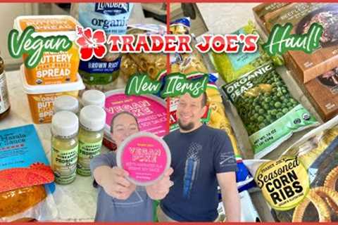 Trader Joe''s Haul! | Trying the New Vegan Poke! | Vegan & Prices Shown! | April 2023
