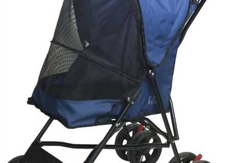 Pet Gear Travel Lite Pet Stroller for Cats & Dogs - Lightweight, Easy to Use, Navy